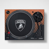 Technics SL-1200M7PED, Sistema De Tocadiscos de Tracción Directa Edición Lamborghini, Motor Sin Núcleo, Reproductor De Vinilos de 3 Velocidades, Iluminador, Naranja