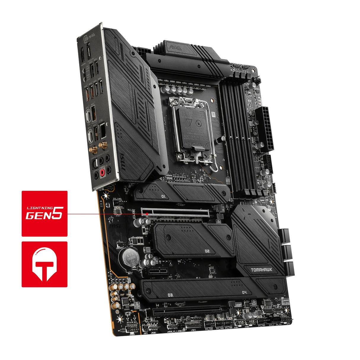 MSI MAG Z790 TOMAHAWK WIFI Placa base ATX - Soporta procesadores Intel 12ª y 13ª Gen Core, LGA 1700 - 90A SPS VRM, DDR5 Memory Boost 7200+MHz/OC, PCIe 5.0 & 4.0 x16, 4 x M.2 Gen4, Wi-Fi 6E