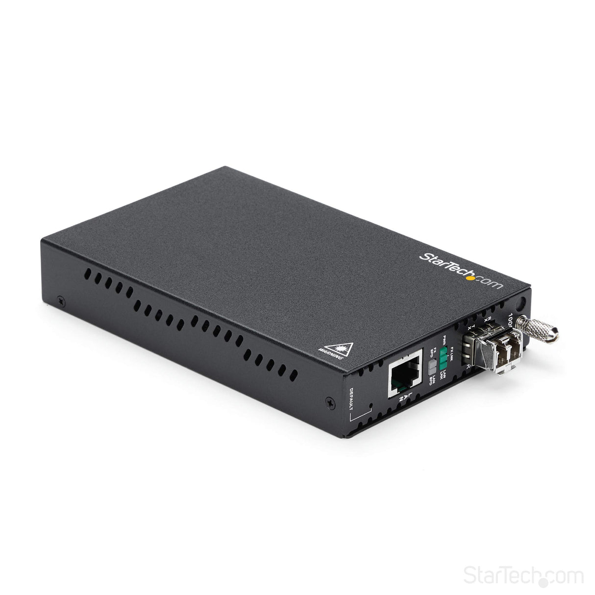 StarTech.com Conversor de Medios de Fibra Ethernet Gigabit con OAM Administrado, Convertidor Multimodo LC 550m, Compatible con 802.3ah