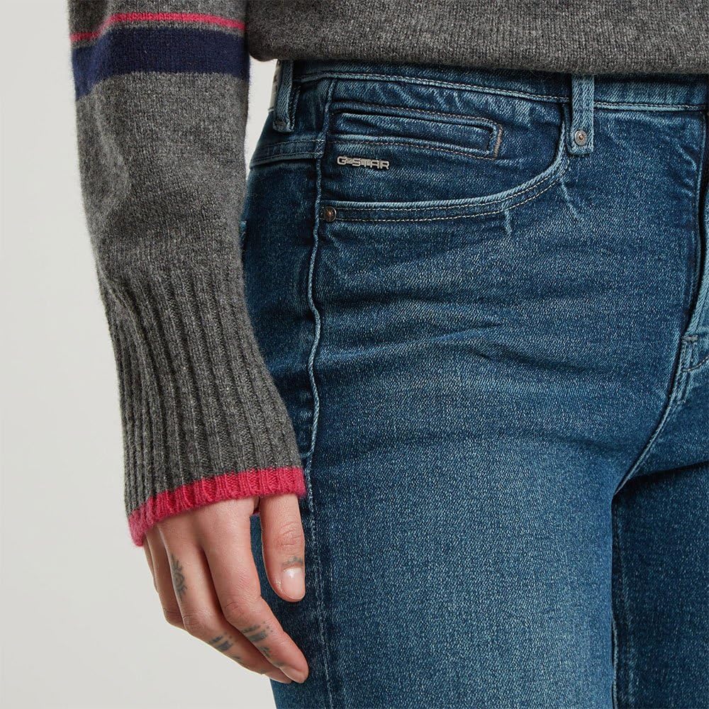 G-Star para Mujer Noxer Bootcut Jeans, Azul (Worn in Meadows D21437-D763-G725), 28W / 32L