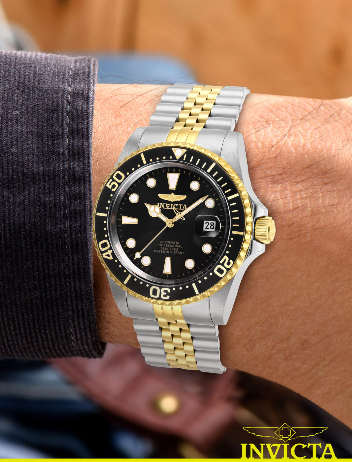 Invicta Pro Diver Reloj Automático para Hombre de acero inoxidable - 42mm