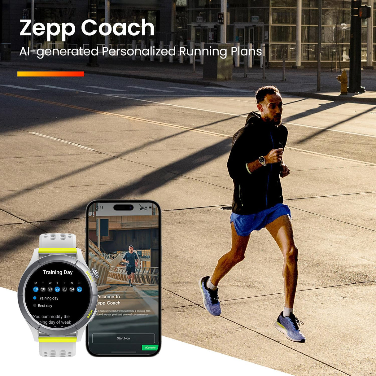 Amazfit Cheetah Round 47mm Reloj inteligente para correr con GPS de doble banda, navegación por rutas y mapas sin conexión, monitor de frecuencia cardiaca, Alexa integrado