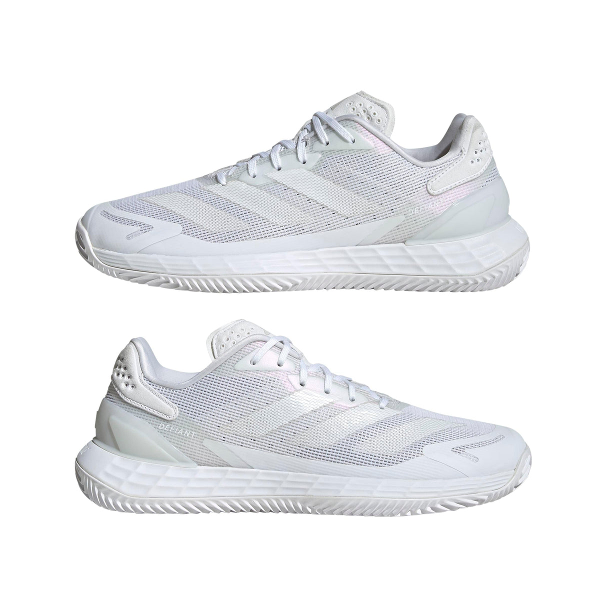 adidas Defiant Speed 2 Clay Tennis Shoe, Zapatillas de Tenis Mujer, FTWR White/FTWR White/Grey One, 42 EU