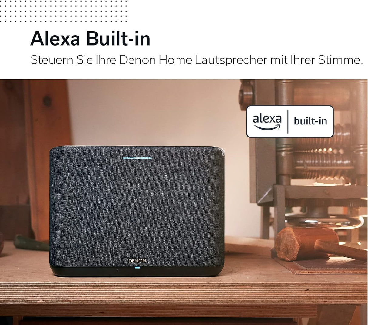 DENON Altavoces estantes, Blanco, One size