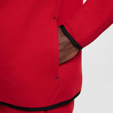 Nike Tech Sudadera con Capucha Windrunner con Cremallera Completa - Hombre, Gym Red/Black, HV0949-687, XS