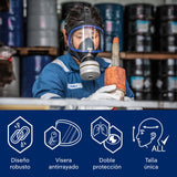 Dräger X-plore 6300 Máscara completa con conexión roscada estándar Rd40 | Para la construcción y la industria