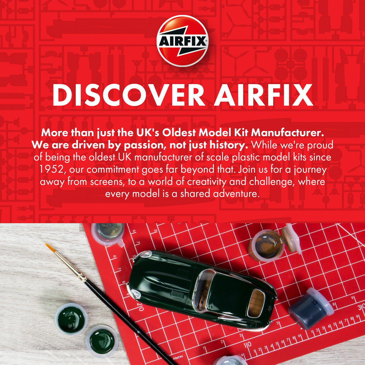 Airfix A17002 Supermarine Spitfire MK.VIII Military Aircraft Plastic Model Kit Aviones Militares Juguete, Multicolor, 1:24 Scale (Hornby Hobbies Ltd