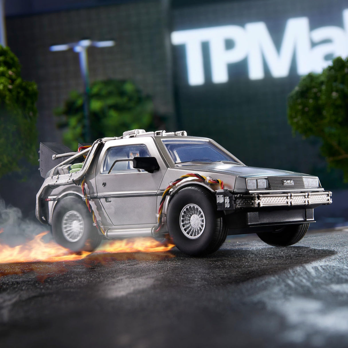 TUBBZ Edición Especial: Regreso al Futuro – Vehículo Coleccionable Delorean para Figuras Mini