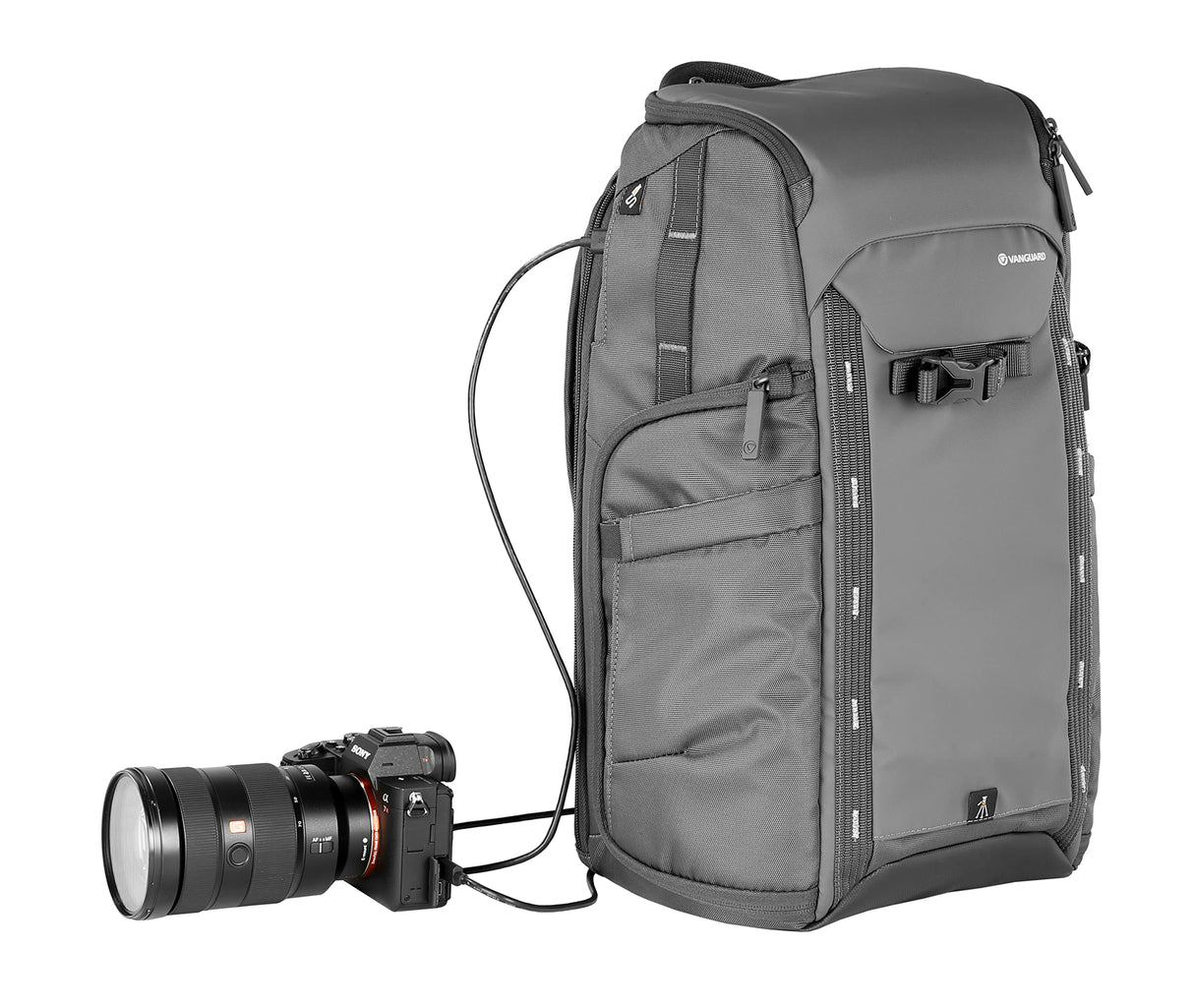 VANGUARD Veo Adaptor R48 GY - Mochila fotográfica apertura trasera