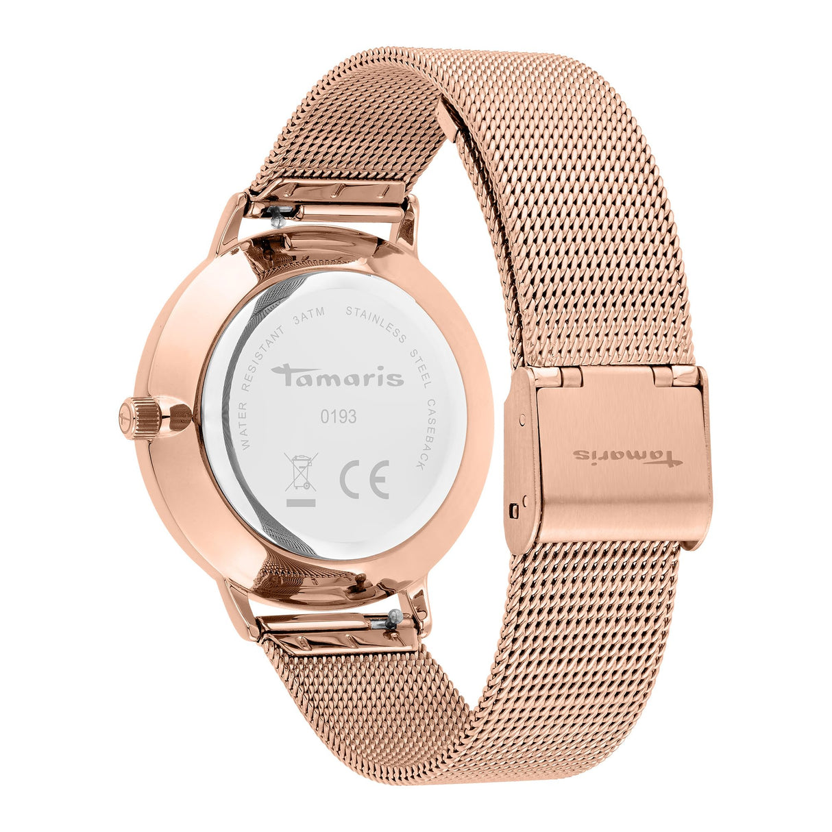 Tamaris Reloj Analógico para Mujeres de Cuarzo con Correa en Acero Inoxidable TT-0193-MQ