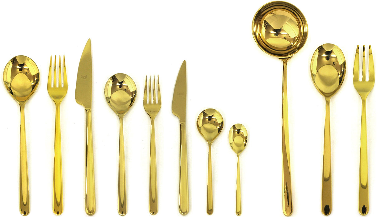 Mepra 108922099 - Cubertería Especial unificada, Color Dorado