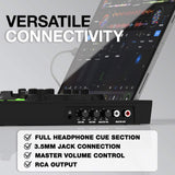 Reloop Buddy Controlador DJ de alto rendimiento y muy compacto para el software djay en todas las plataformas iOS, Mac, PC, Android, iPadOS