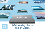 Lexar NQ100 2TB SSD SATA III (6 GB/s), SSD Interno de 2,5" hasta 550 MB/s, Unidad de Estado sólido Interna para PC, portátil y de Escritorio (LNQ100X002T-RNNNG)