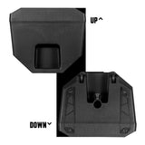 Ibiza - XTK12A-MKII - Altavoz Activo para megafonía de 12"/30 cm - Tweeter de compresión de 25 mm - Sistema Bass Reflex - USB, SD, Bluetooth - TWS - Asas y Ruedas - Novedad - Fiestas, Karaoke