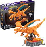 Mega Pokemon Charizard en Movimiento +1600 Bloques de construcción, Juguete +12 años (Mattel HMW05)
