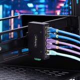 StarTech.com Switch Ethernet Industrial de 5 Puertos no Gestionado IP30-100/1000 - Pared/Carril DIN - IP30-9~60VDC - TAA