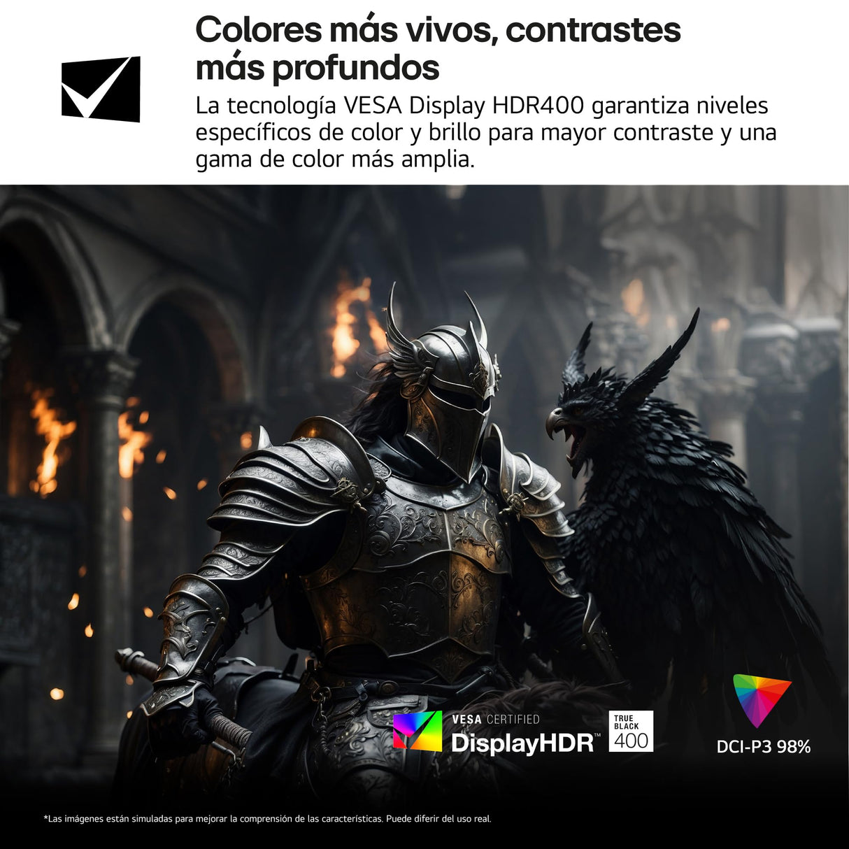 LG 49U950A-W - Monitor UltraWide Curvo, 49", Nano IPS, (5120x1440), 32:9, 144Hz, HDR400, AMD FreeSync Premium Pro/Ideal Multitarea, USB-C (PD 90W), Inclinación/Altura Ajustable, Blanco