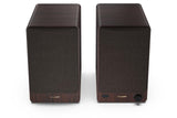 Sharp CP-SS30(BR) Pareja Altavoces estantería Activos 2vías, 60W RMS (2x30W) Carcasa Madera, Bluetooth v5.0, USB, óptica, Auxiliar, RCA, Ajuste Graves y Agudos, Rejilla extraíble, Mando a Distancia.