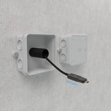 AISENS - A153-0648 - Cable HDMI V2.1 AOC desmontable ultra alta velocidad 8K@60Hz 4K@120Hz 4:4:4 48Gbps, A/M-D/A/M, negro, 50m