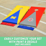 GoSports - Juego de Cornhole de Madera Maciza de tamaño reglamentario