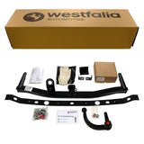 Westfalia Enganche Desmontable para VW Caddy III + IV (incluyendo Life, Maxi, Alltrack) (Año 09/2010-09/2020) - Viene Acompañado de un Kit de Cableado de 13 pines