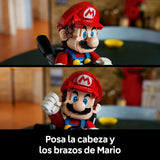 LEGO Mario Kart: Mario y Kart Estándar - Maqueta de Coche para Adultos con Figura Articulada - Set Nintendo para Aficionados al Videojuego - Regalo Gamer 72037