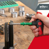 Wiha Juego de destornilladores dinamométricos con mango en T TorqueVario®-ST 5-14 Nm en surtido de 12 unid. con limitación del par de apriete de ajuste variable de incl. caja (29234)