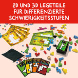 Kosmos- Ubongo-Edición Escolar Juego de niños, Multicolor, Small (682880)