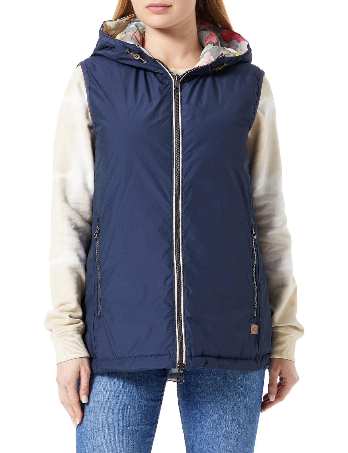 Camel Active Womenswear 360220/1r26 Vest, Azul Noche (Night Blue), 40 para Mujer