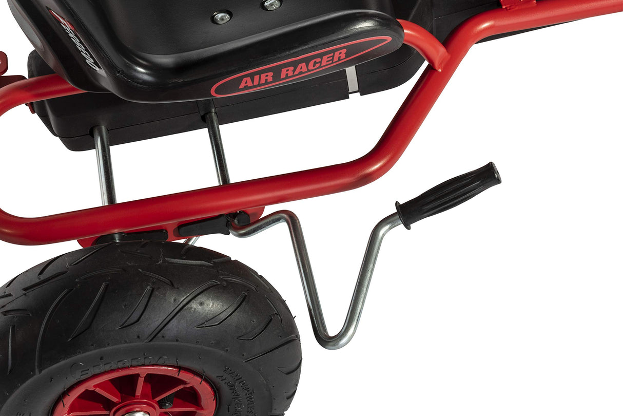 ROLLY TOYS Tretfahrzeuge Ferbedo Go AR 8R (Kart en Negro/Rojo con Volante de Sonido y neumáticos Desde Aprox. 5-11 años) 112012, Color, groß