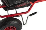 ROLLY TOYS Tretfahrzeuge Ferbedo Go AR 8R (Kart en Negro/Rojo con Volante de Sonido y neumáticos Desde Aprox. 5-11 años) 112012, Color, groß