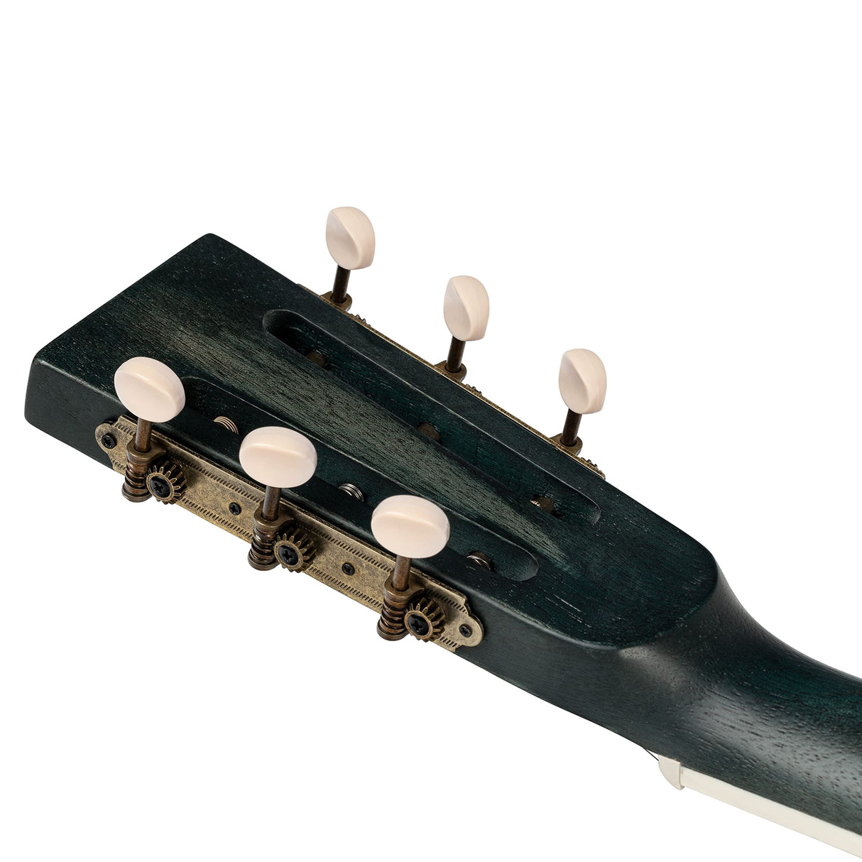 Ortega Guitars Americana Series - Guitarra resonadora vintage – electroacústica con barra de labios – Madera de caoba con acabado satinado desgastado (RRG30E-DD)