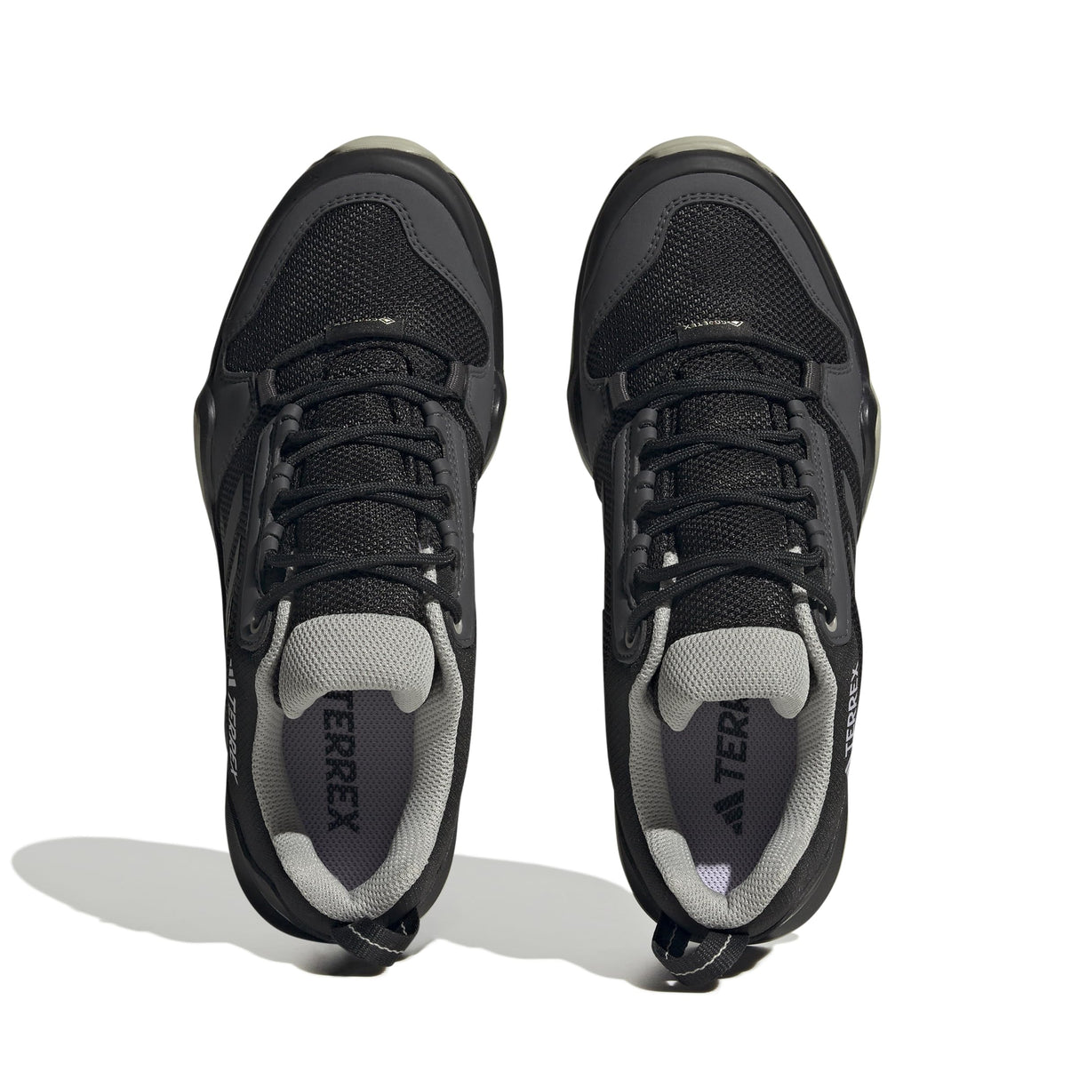 Adidas Mujer Terrex AX3 Gore-Tex Hiking Shoes, Core Black/Solid Grey/Metal Grey, 39 1/3 EU