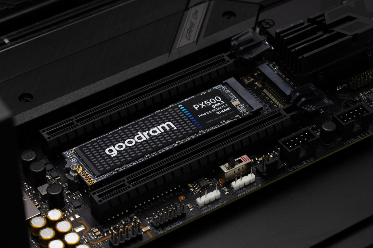 Goodram - Unidad Externa - Px500 Gen.3 - Disco Duro Interno - Gen PCIe de Alta Velocidad 3 x4 - Compatibilidad con NVMe 1.4 - Almacenamiento de Datos múltiples - 2TB - 3500 MB/s - 2800 MB/s