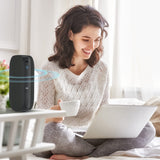 Monster S320 - Boombox Bluetooth de 40 W, hasta 32 Horas de autonomía, con función de emparejamiento para instalación estéreo, Control de Voz, Compacto y Ligero, Resistente al Agua, Color Negro