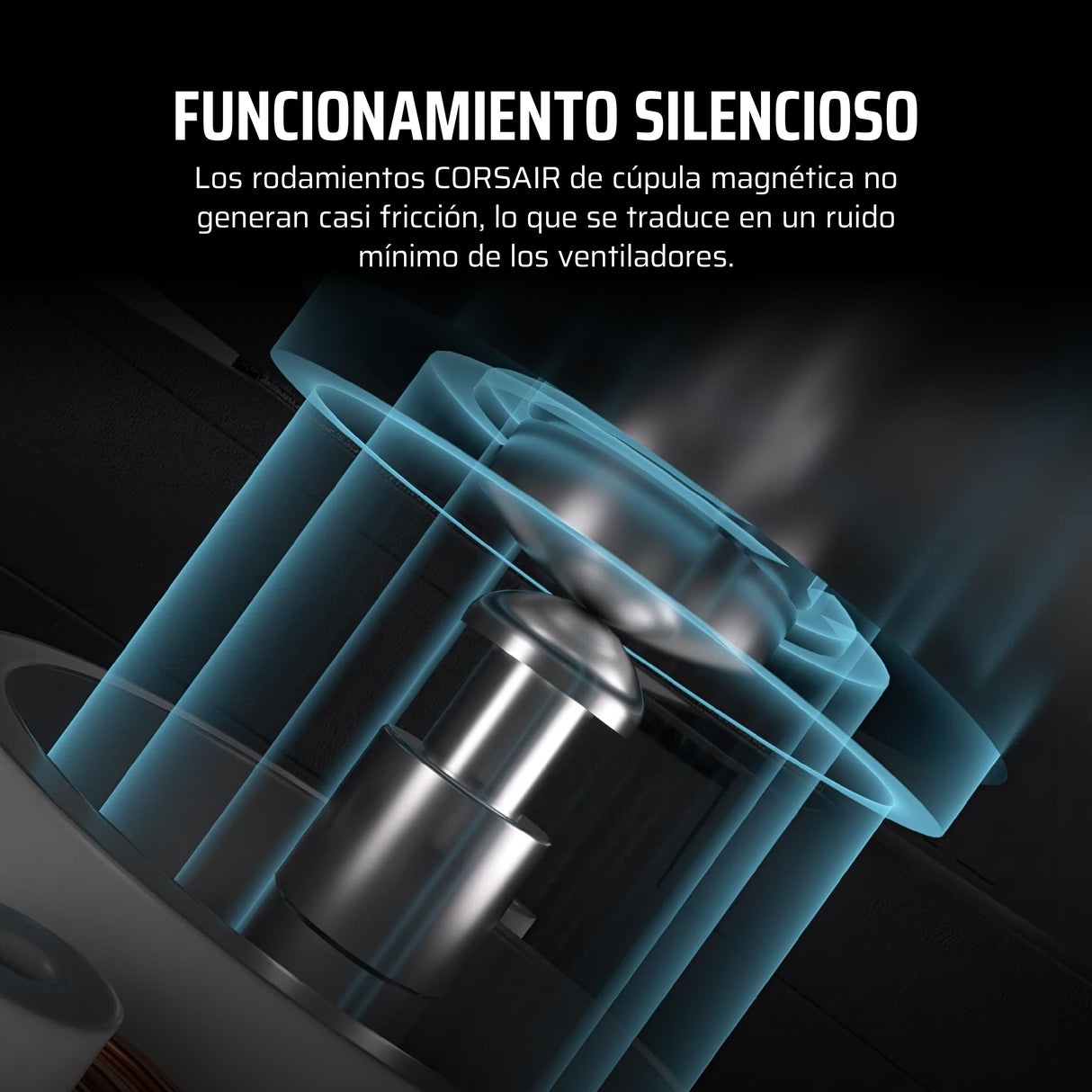 CORSAIR iCUE Link LX120-R RGB 120mm Ventilador Inverso PWM – Kit de Triple Ventilador – Bajo Nivel de Ruido, Cojinete de Cúpula Magnética, Lazos de Luz Duales, Tornillos QuikTurn™, Cero RPM – Negro