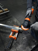 FEIN Amoladora angular batería Ø125 mm, CCG18-125-12 PD AS,18V, gran potencia y duración, para aplicaciones universales, motor sin escobillas, sin batería y cargador, con interruptor de hombre muerto