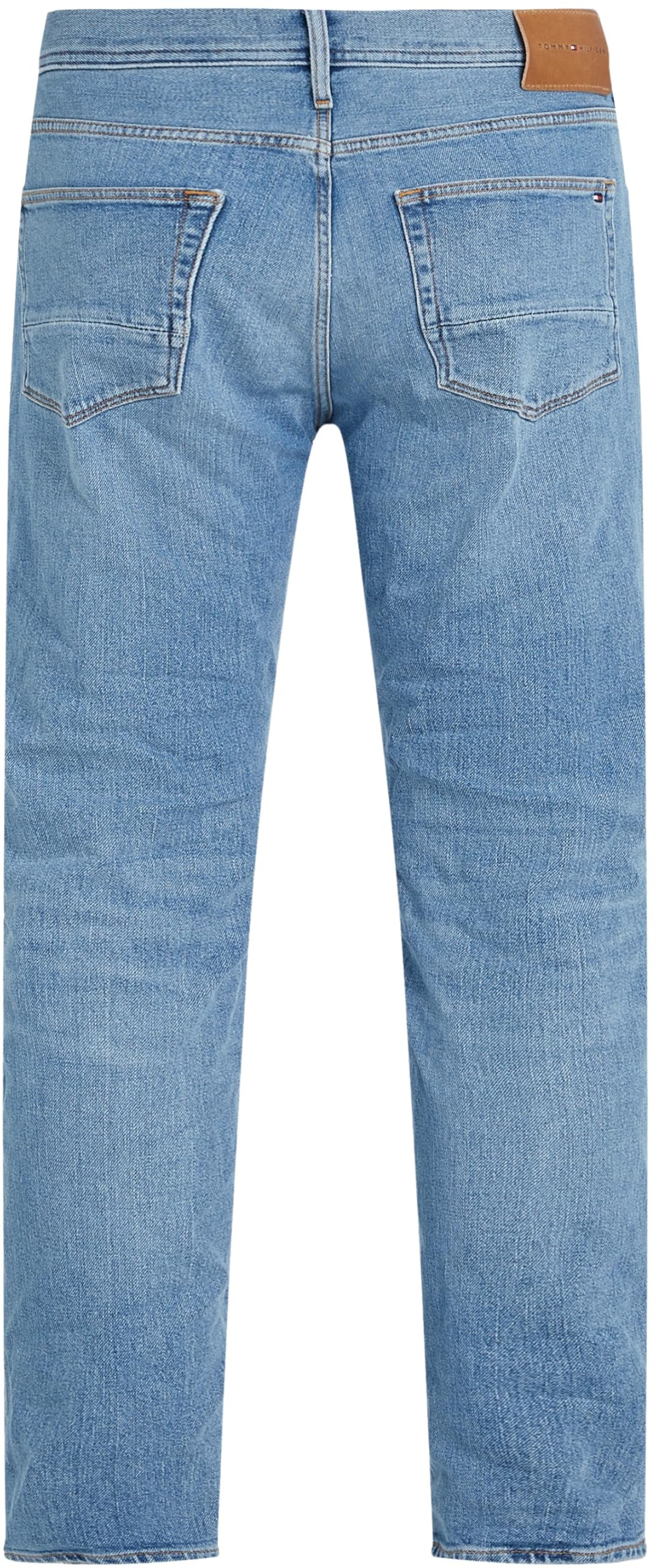 Tommy Hilfiger Vaqueros Hombre Denton Straight Leg Fit, Azul (Mesa Blue), 30W/40L