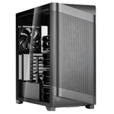 SilverStone Technology Seta A2 chasis Torre Mediano excepcionalmente versátil, Negro, SST-SEA2Y-BG