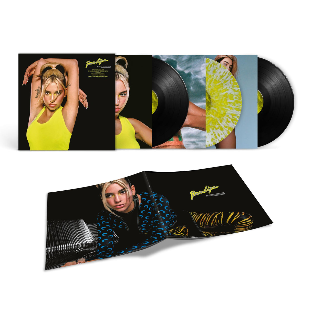 Future Nostalgia (5th Anniversary Edition) (3 LP) Negro y Amarillo Splatter [Vinilo]