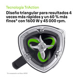 Braun Batidora PowerBlend JB 9040 de Válvula Triangular, 10 Ajustes de Velocidad Manual + Botón Pulse, Motor de 1600W, Vaso de 2L, Fácil de Limpiar, Negra