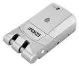 REMOCK RLP4S Cerradura de Seguridad Invisible con 4 mandos, 3 W, 3 V, Plata