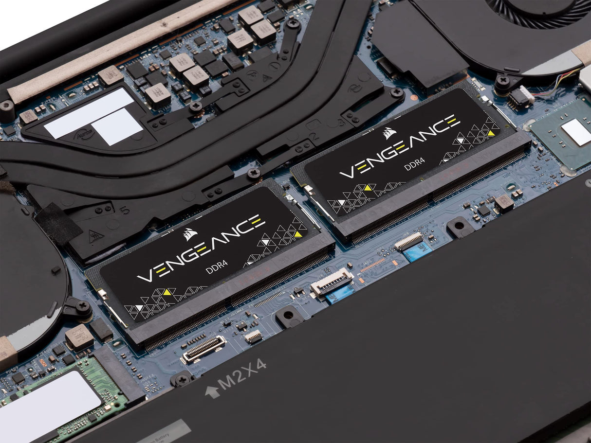 Corsair Vengeance SODIMM 32GB (2x16GB) DDR4 3200MHz C22 Memoria para portátiles/portátiles - Negro