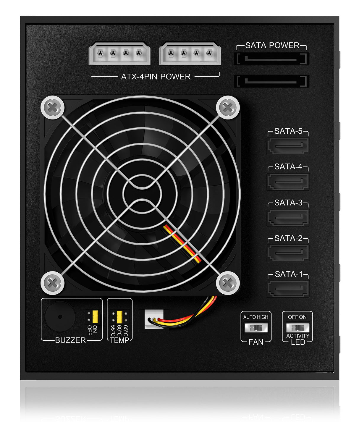 IB-565SSK Backplane 5x3,5''