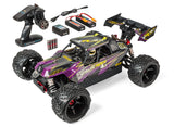 Carson 500409086 1:8 Virus Race 4.3 4S brushless 100% RTR púrpura - Buggy RC, Coche teledirigido, Off-Road, vehículo RC, Coche RC 80 km/h, Coche RC
