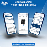 Alto Busker Altavoz Autoamplificado Portátil Grande de 200W con Bluetooth, Batería Recargable, Mesa de Mezclas 3 Canales, Alesis FX, App, Carga USB