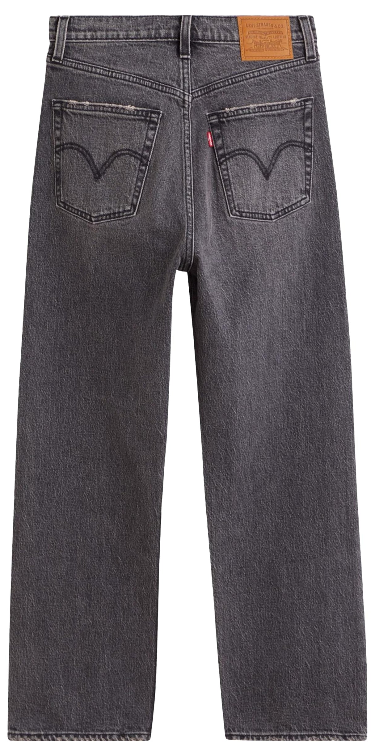 Levi's Ribcage Straight Ankle Vaqueros, Well Worn, 27W / 27L para Mujer