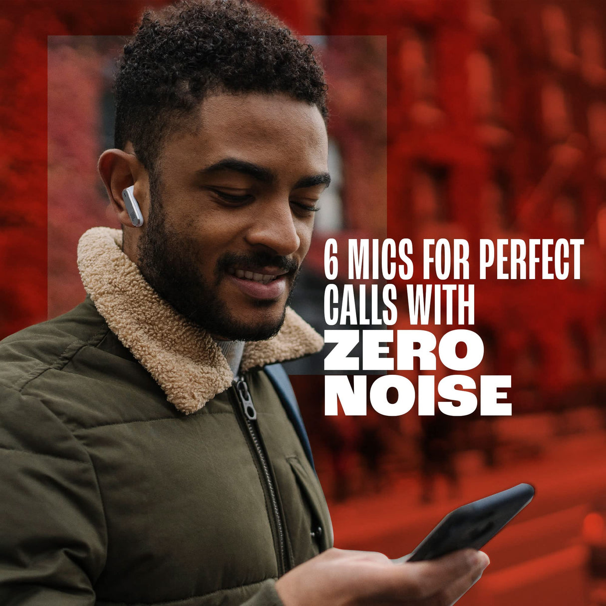 JBL Live Flex, Auriculares In Ear inalámbricos con estuche de carga inteligente, tecnología Bluetooth y de cancelación adaptativa de ruido, llamadas manos libres y hasta 40 horas de autonomía, negro