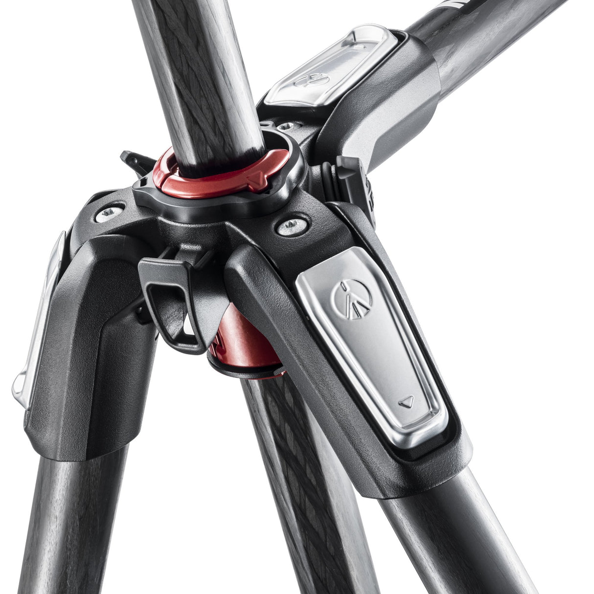 Manfrotto MT055CXPRO3 - Trípode completo (fibra de carbono, 3 secciones), negro