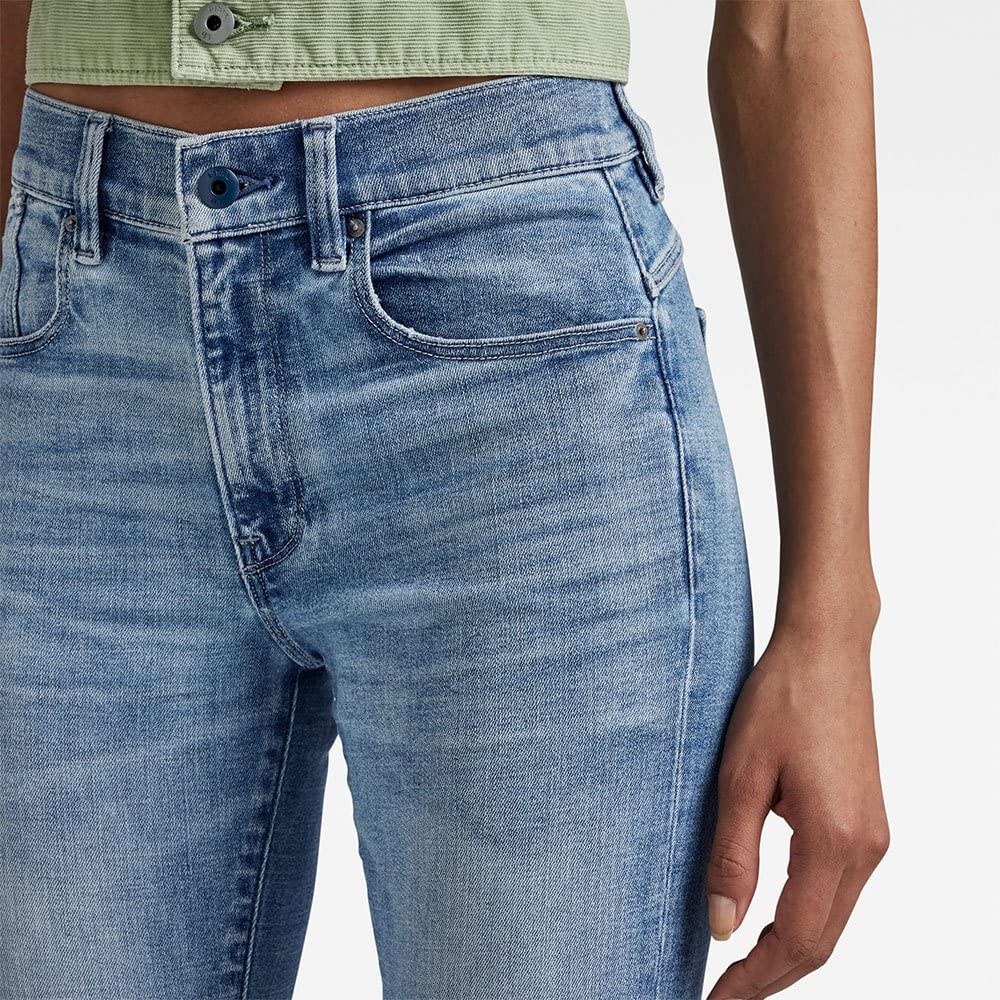 G-Star Para Mujer Jeans Lhana Skinny, Azul (sun faded niagara D19079-C051-D898), 30W / 36L